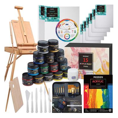 Modera Juego de pintura de artistas de lujo kit de suministros de